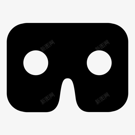 硬纸板谷歌虚拟现实图标svg_新图网 https://ixintu.com 数码产品 硬纸板 虚拟现实 谷歌