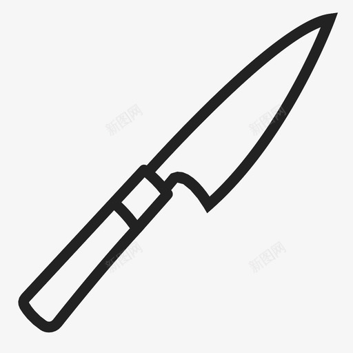 刀匕首厨房图标svg_新图网 https://ixintu.com 刀 匕首 厨房 武器