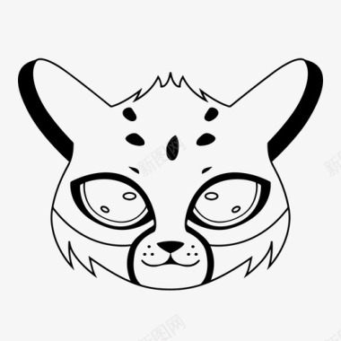 猎豹动物猫图标图标