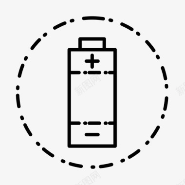 电池充电能量图标图标
