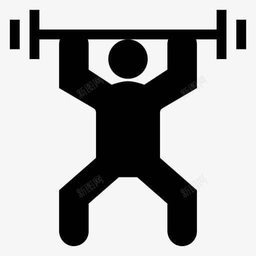 健美运动员健美锻炼图标svg_新图网 https://ixintu.com 健美 健美运动员 健身 肌肉男 运动健身字形图标 锻炼
