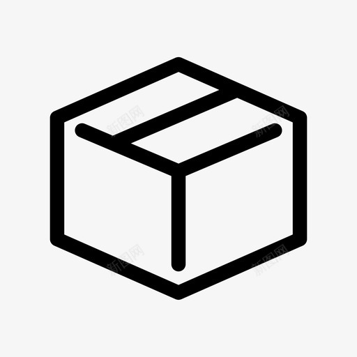 盒装运输储存图标svg_新图网 https://ixintu.com 储存 盒装 运输