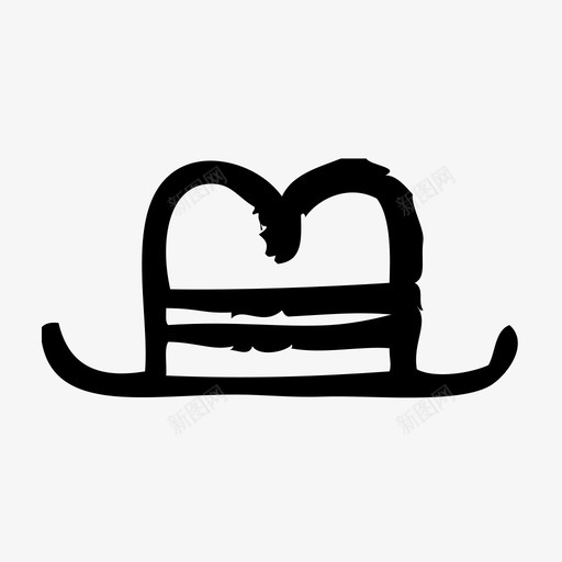 帽子衣服时装图标svg_新图网 https://ixintu.com 帽子 时装 素描 衣服