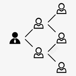 组织制度等级制度企业共同体横向等级制度图标高清图片