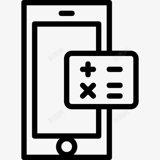 计算器手机功能iphone图标svg_新图网 https://ixintu.com iphone 功能 手机功能概述 计算器手机