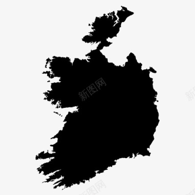 爱尔兰共和国国家都柏林图标图标