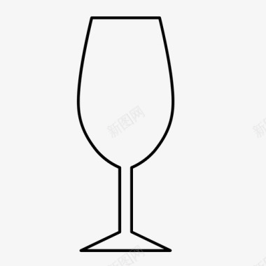 酒杯波尔图葡萄酒红酒图标图标