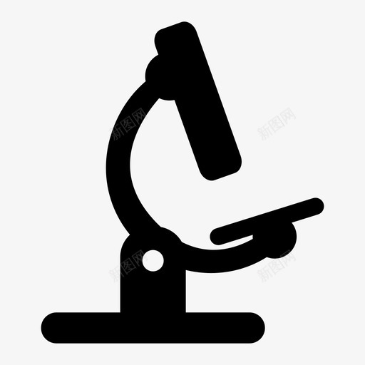 显微镜实验室光学仪器图标svg_新图网 https://ixintu.com 光学仪器 光学显微镜 实验室 显微镜