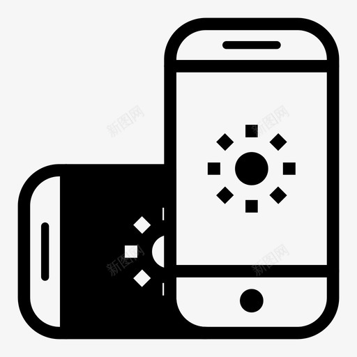 智能手机亮度模型智能手机模型1图标svg_新图网 https://ixintu.com 智能手机亮度 智能手机模型1 模型