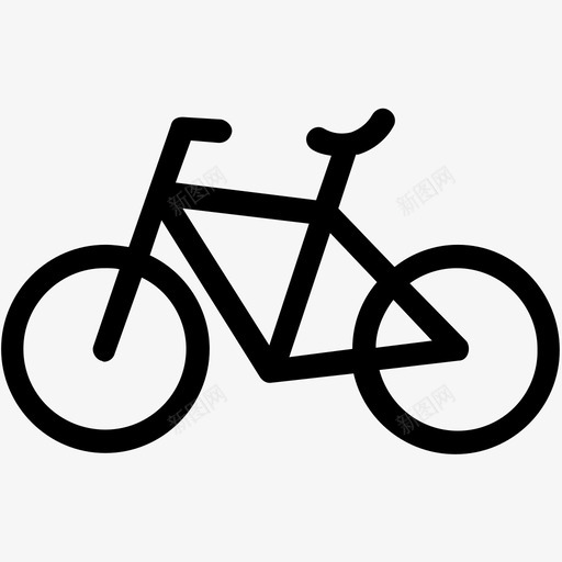 自行车踏板自行车运动图标svg_新图网 https://ixintu.com 医疗线图标 自行车 踏板自行车 运动