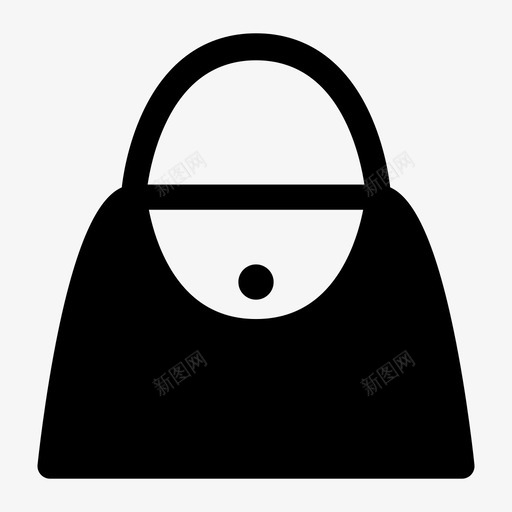 手提包容器袋子图标svg_新图网 https://ixintu.com 容器 手提包 袋子 钱包