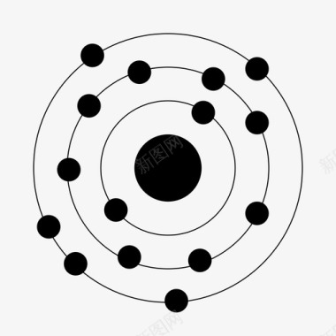 015磷原子元素图标图标