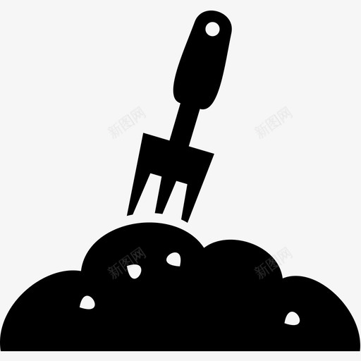 铲挖花园图标svg_新图网 https://ixintu.com 挖 花园 铲