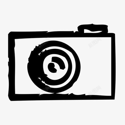 摄像头应用程序界面图标svg_新图网 https://ixintu.com 应用程序 摄像头 操作系统 界面 程序 草图 软件