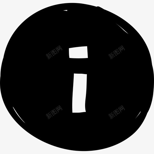 圆形信息按钮界面儿童界面图标svg_新图网 https://ixintu.com 儿童界面 圆形信息按钮 界面