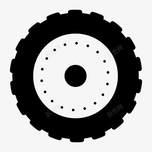 轮胎充气备胎图标svg_新图网 https://ixintu.com 充气 备胎 车轮 车辆 轮胎