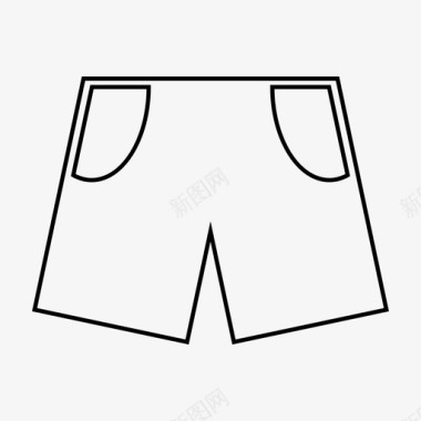 采购产品短裤衣服短裤图标图标
