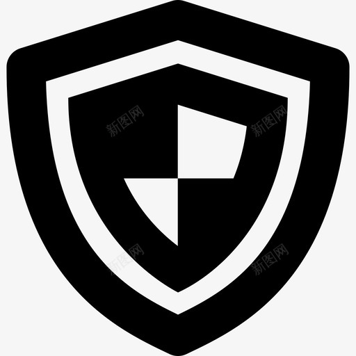 安全盾纹章盾牌图标svg_新图网 https://ixintu.com 安全盾 纹章盾牌