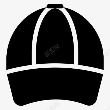 帽子棒球帽运动帽图标图标