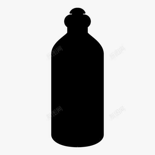 水瓶运动图标svg_新图网 https://ixintu.com 水瓶 运动