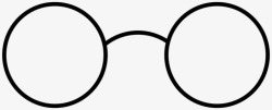 史蒂史蒂夫乔布斯眼镜圆眼镜哈利波特眼镜图标高清图片