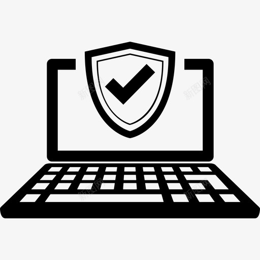 笔记本电脑安全防病毒笔记本电脑图标svg_新图网 https://ixintu.com 保护 笔记本电脑 笔记本电脑安全 防病毒