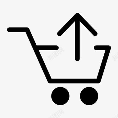 购物车购物卡电子商务图标图标