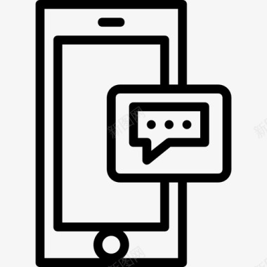 短信手机功能iphone图标图标