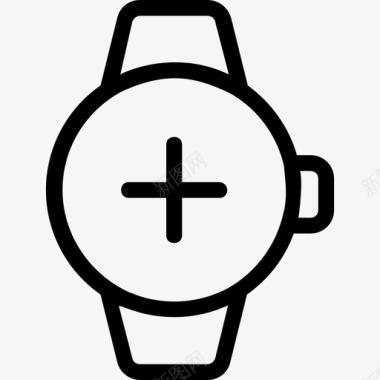 心跳手表gps手表心率表图标图标