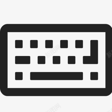 keyboard图标