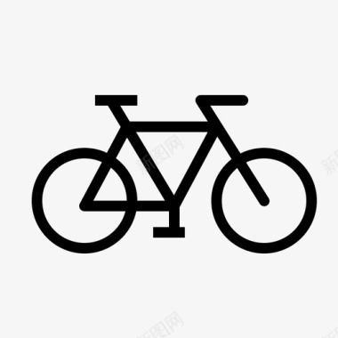 自行车活动暑假图标图标