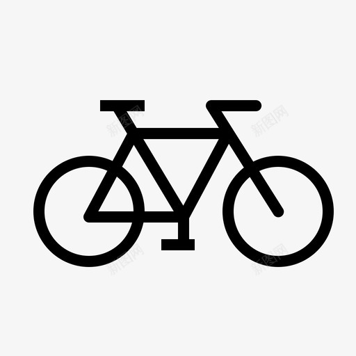 自行车活动暑假图标svg_新图网 https://ixintu.com 假期 暑假 活动 自行车