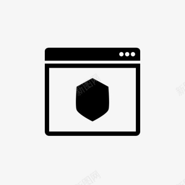 网站安全互联网保护图标图标