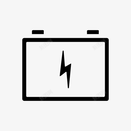 ups电池电池电源图标svg_新图网 https://ixintu.com ups电池 物联网 电池 电源