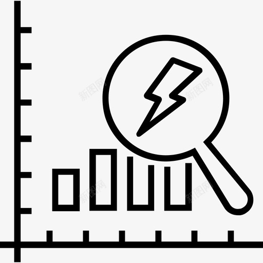 搜索图金融放大镜图标svg_新图网 https://ixintu.com 600金融平面线图标 搜索图 放大镜 金融 雷霆