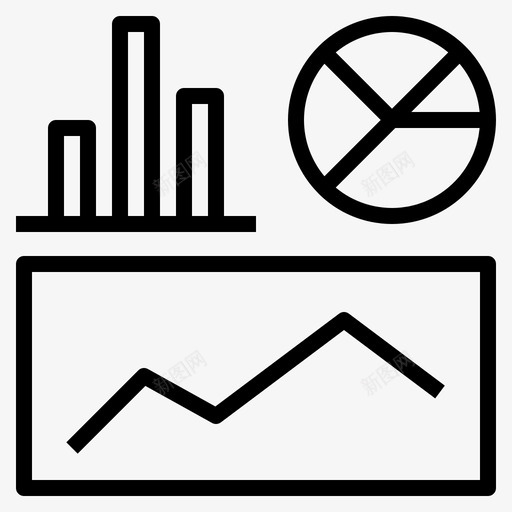 统计数据仪表板分析图标svg_新图网 https://ixintu.com 仪表板分析 数据 统计