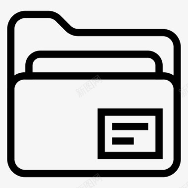 文件目录文件箱图标图标
