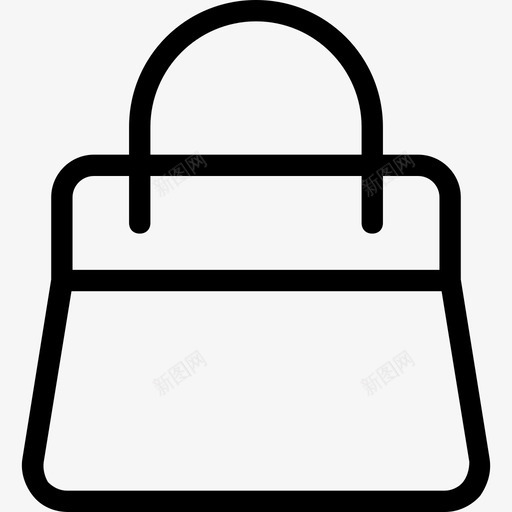 包手袋钱包图标svg_新图网 https://ixintu.com 包 手提袋 手袋 派对和庆祝线图标 购物袋 钱包
