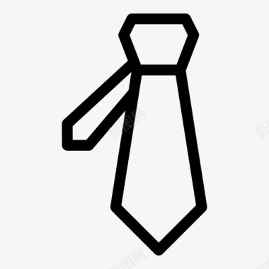 领带混搭图标图标