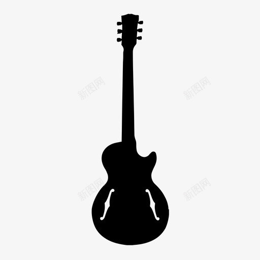 吉他听力乐器图标svg_新图网 https://ixintu.com 乐器 吉他 听力 音乐