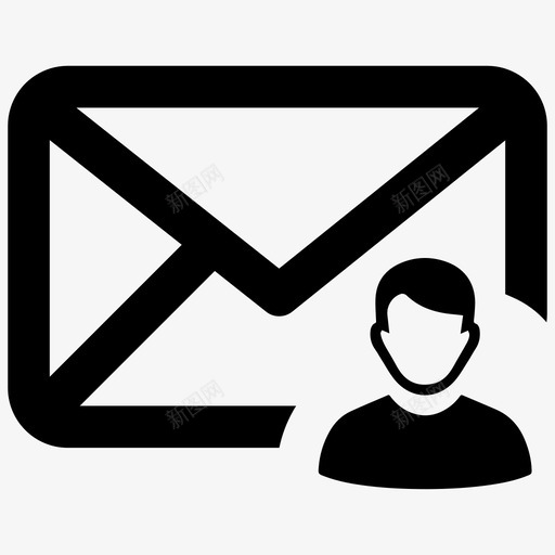 电子邮件帐户邮件配置文件图标svg_新图网 https://ixintu.com 电子邮件帐户 邮件 配置文件