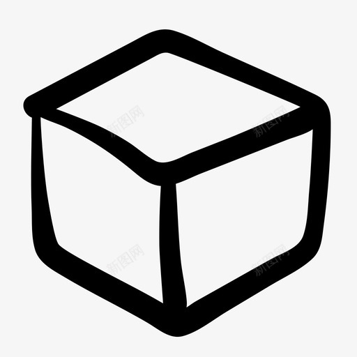 盒纸板纸箱图标svg_新图网 https://ixintu.com 包装 涂鸦 涂鸦网页设计设备 盒 纸板 纸箱