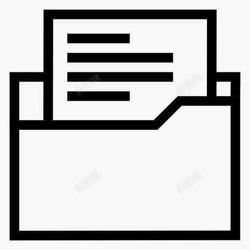 文件目录文件箱文件夹图标svg_新图网 https://ixintu.com 公文包 夹套 文件和文件夹行图标 文件夹 文件目录 文件箱 文本
