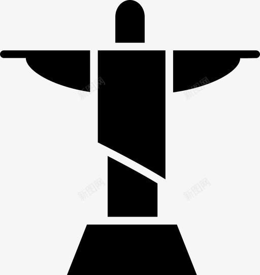 救世主巴西耶稣图标svg_新图网 https://ixintu.com 巴西 救世主 旅游 耶稣 里约热内卢