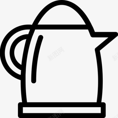 电水壶电器厨房图标图标