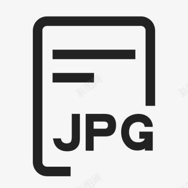 JPG文本图标