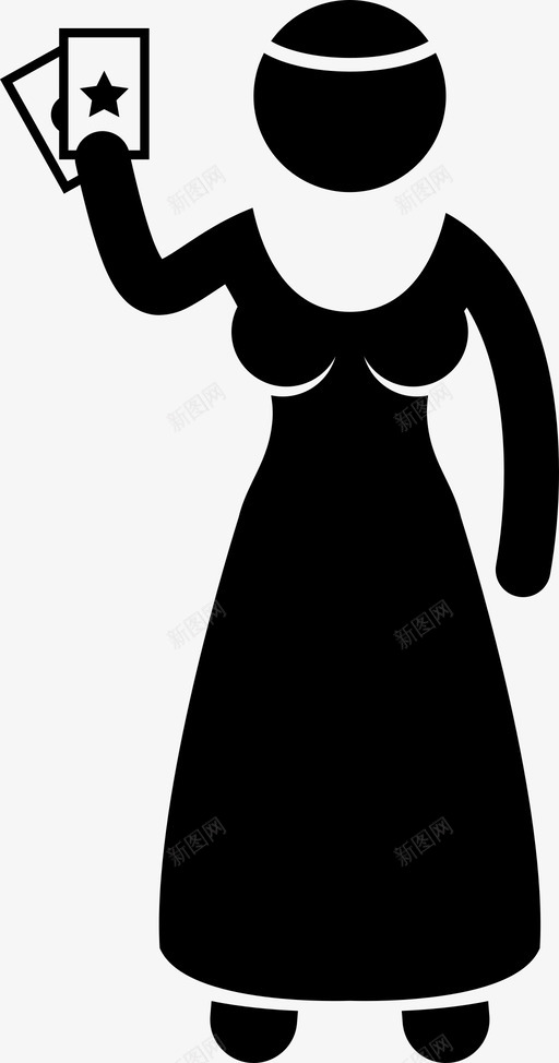 通灵算命灵媒图标svg_新图网 https://ixintu.com 灵媒 特殊职业职业职业 算命 超自然 通灵 预言家