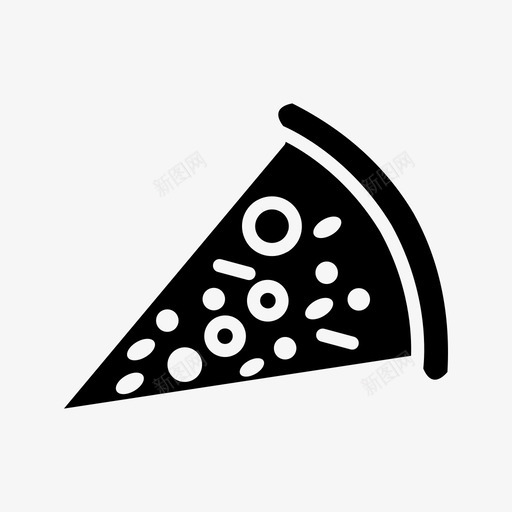 披萨块餐厅图标svg_新图网 https://ixintu.com 切片 块 披萨 食物 餐厅