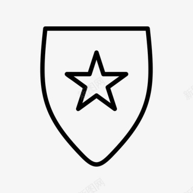 盾牌防御保护图标图标