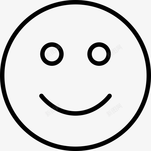 好面子开心图标svg_新图网 https://ixintu.com 喜欢 好 开心 微笑 界面元素行 面子